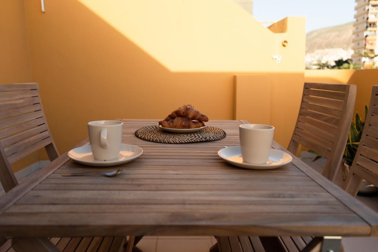 Homeforguest Atico Martina Con Terraza En Los Cristianos Los Cristianos  Luaran gambar