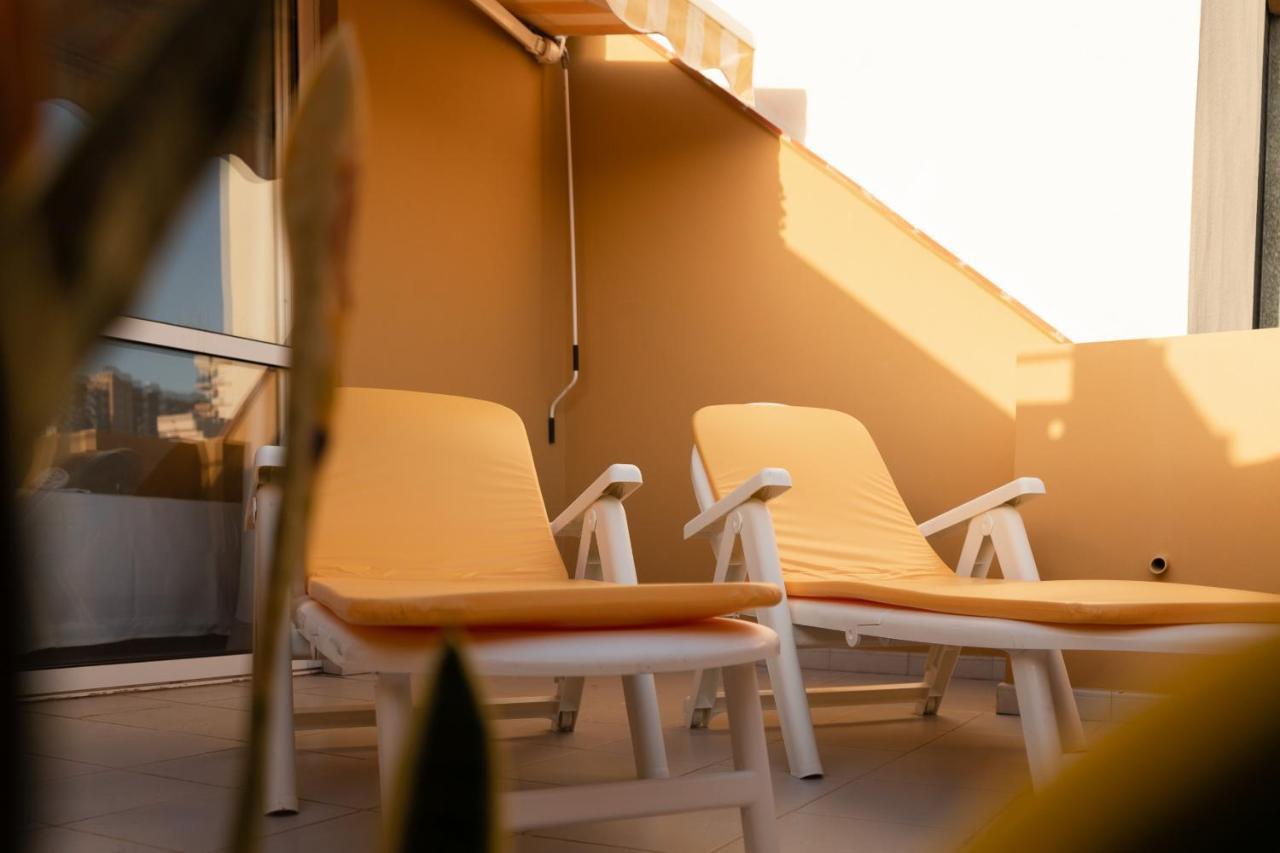 Homeforguest Atico Martina Con Terraza En Los Cristianos Los Cristianos  Luaran gambar